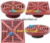 round and square ductile iron strainer and cleanout top