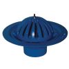 ductile iron full-flow 180 degrees vertical roof outlet
